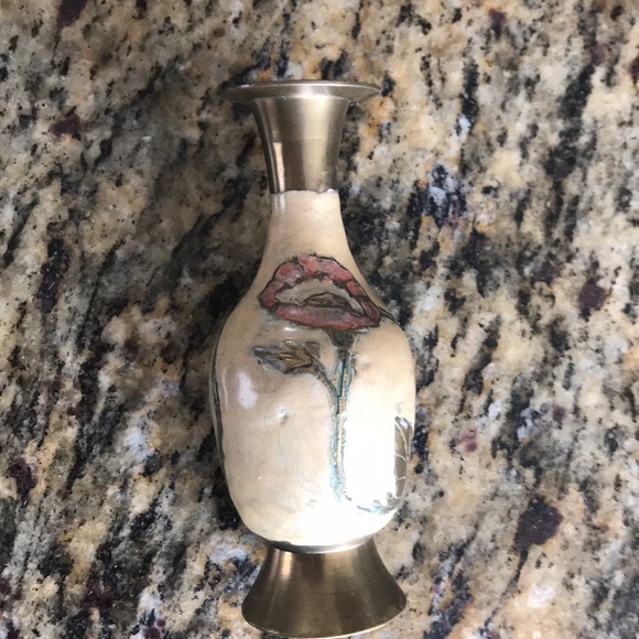 Oil burner, small vase,  and cigarette holder - Picture 3 of 8